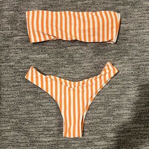 ZAFUL striped bikinis set - size small